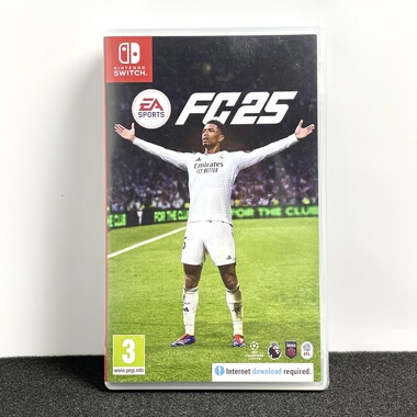 Switch ns国产包装盒 FC25 足球25 自印封面 没有卡带 空盒