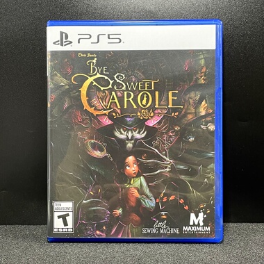 PS5国产空盒 甜心卡罗尔 Bye Sweet Carole 自印封面 没有光盘