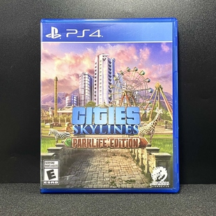 PS4国产空盒 Skylines 自印封面 没有光盘 城市天际线Cities