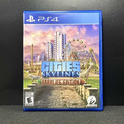 PS4国产空盒 城市天际线Cities Skylines 自印封面 没有光盘