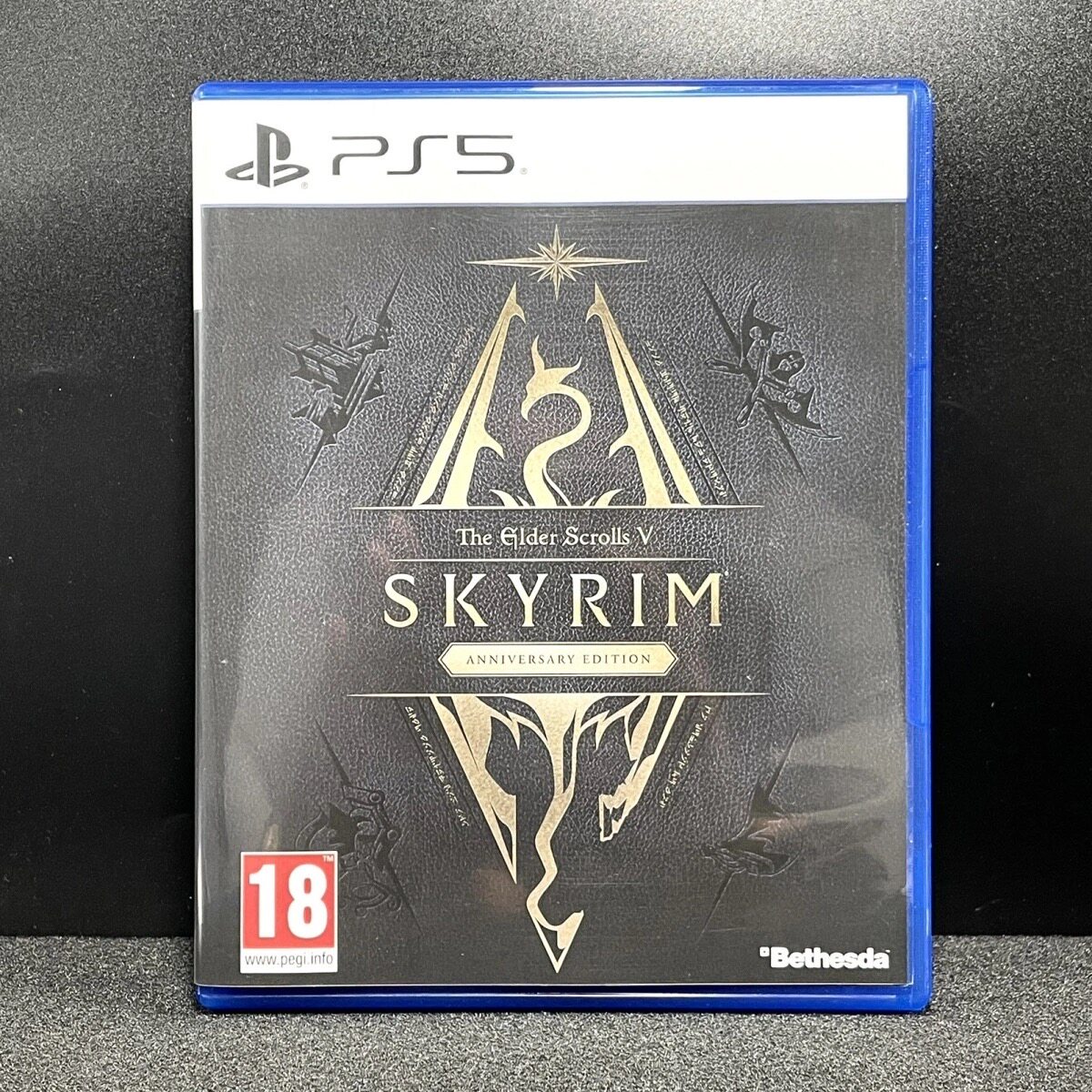 PS5国产包装盒 上古卷轴5 自印改版封面 没有光盘 仅空盒 不能玩