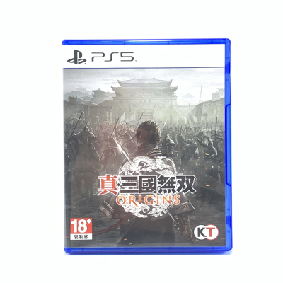 PS5非游戏 真 三国无双起源 自制封面盒子 自制模型光盘 不能玩