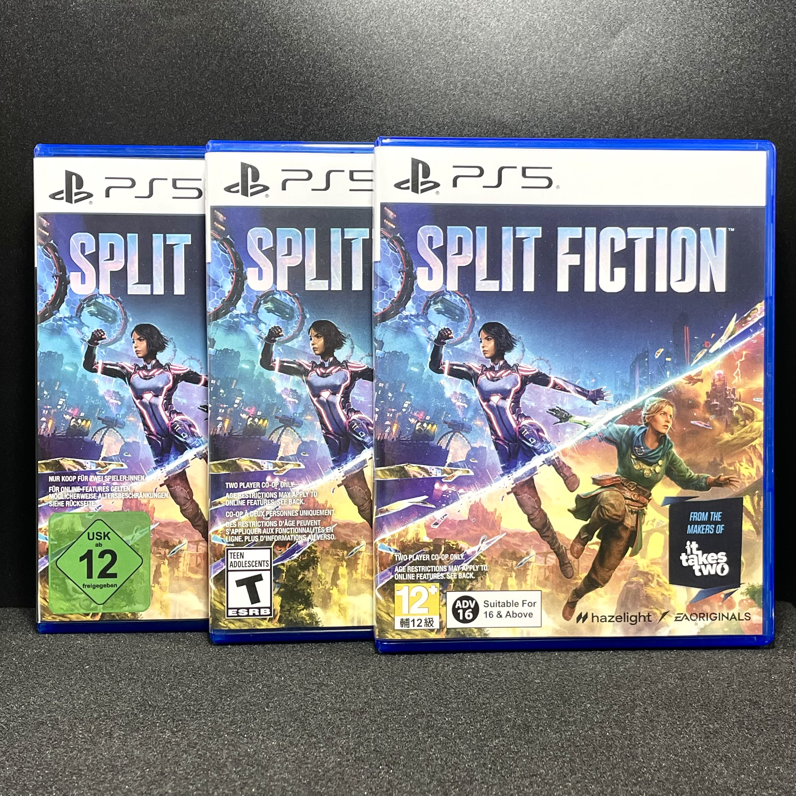 PS5国产包装盒 双影奇境 幻裂奇境 自印封面 没有光盘 仅空盒