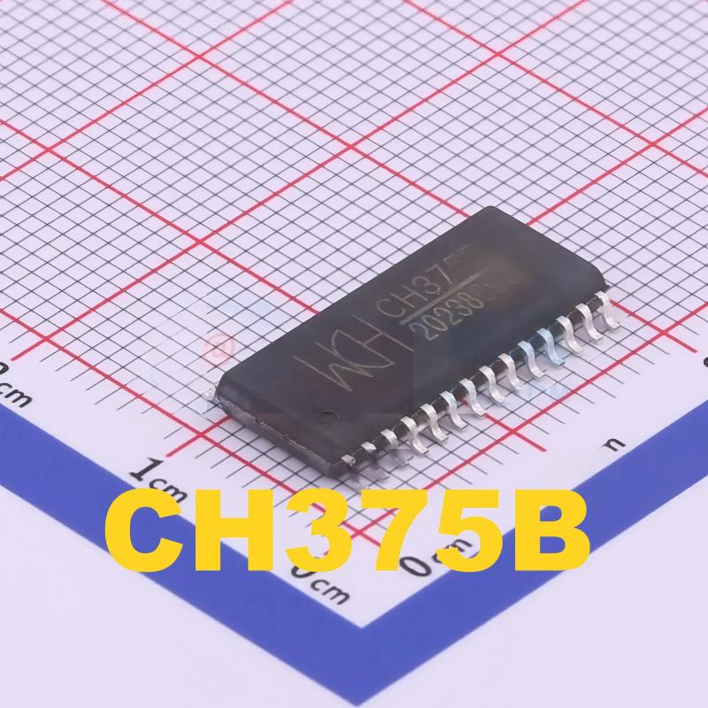 全新原装 CH375B 封装SOIC-28 USB总线接口芯片 现货供应