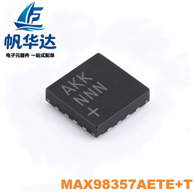 原装正品 MAX98357AETE+T 丝印AKK MAX98357AETE QFN-16 放大器IC
