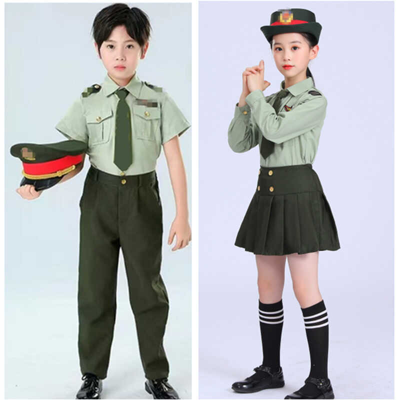 儿童升旗手服装幼儿园演出服