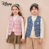 秋冬羽绒棉马甲儿童衣服男童女童棉马夹儿童外出上衣内穿保暖马甲