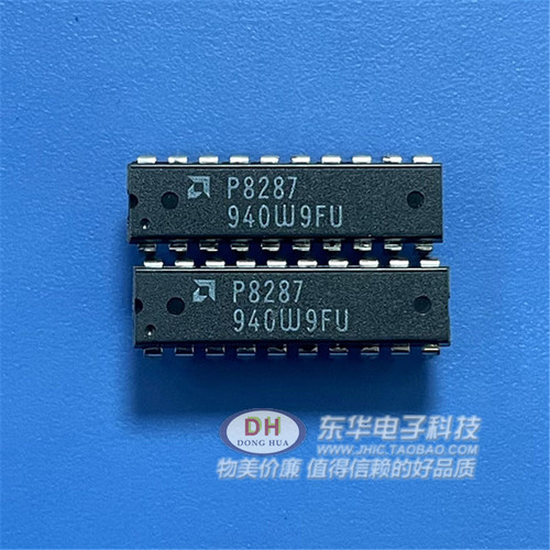 P8287 P8287B 单8位反向总线收发器直插脚DIP20封装原装进口现货