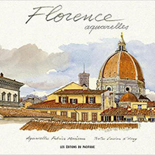 【当天发】 【官方原版全新塑封当天发货】Florence Sketchbook 佛罗伦萨水彩写生Fabrice Moireau 9789814610216