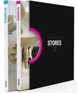 set 店铺9787561163313 官方.原版 专卖店2本一套Stylish Stores 时尚 当天发 全新塑封当天发货 体验店服装 2本 2vols 套装