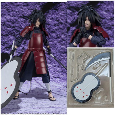 shf火影忍者 宇智波斑可动手办疾风传魂限定玩具模型摆件公仔礼物