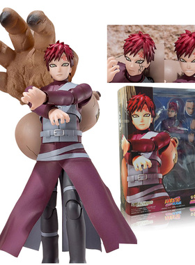 shf我爱罗可动手办火影忍者疾风传魂限定玩具模型摆件男生日礼物