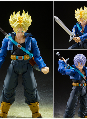 shf龙珠 特兰克斯可动手办未来的少年 模型玩具人偶男孩生日礼物