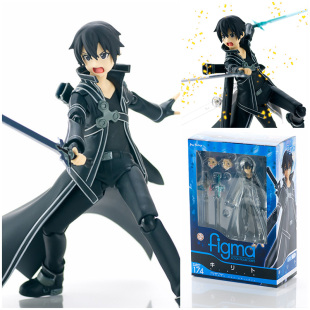 换脸可动手办人偶摆件玩具模型 178亚丝娜 Figma刀剑神域 174桐人