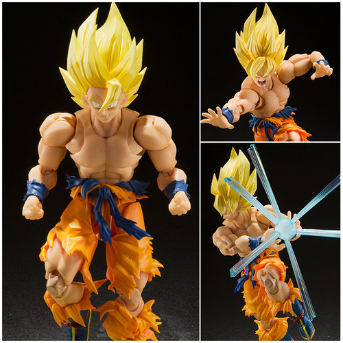 超级赛亚人孙悟空可动手办可换手