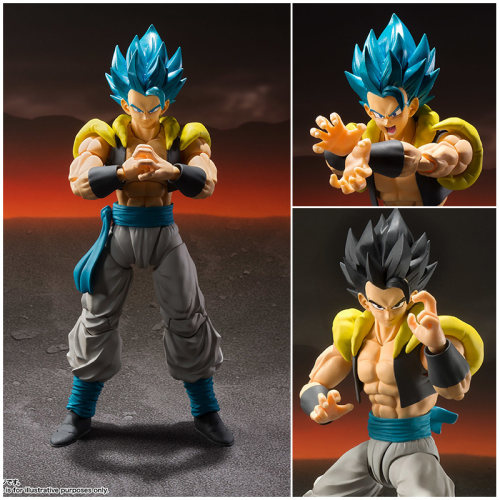 shf龙珠超超蓝悟吉塔可动手办