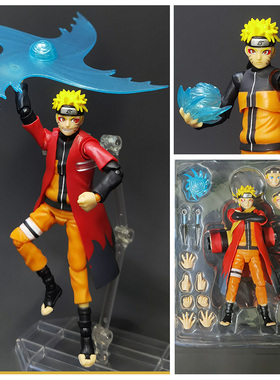 SHF火影忍者可动漩涡鸣人仙人模式3代完全体手办模型玩具人偶摆件