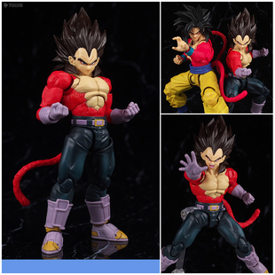 shf龙珠GT 超级赛亚人4贝吉塔 可动手办模型玩具人偶男生生日礼物