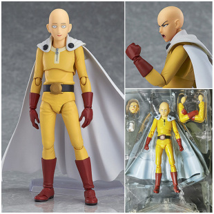 一拳超人琦玉老师关节可动一击男手办模型玩具人偶礼物 Figma310