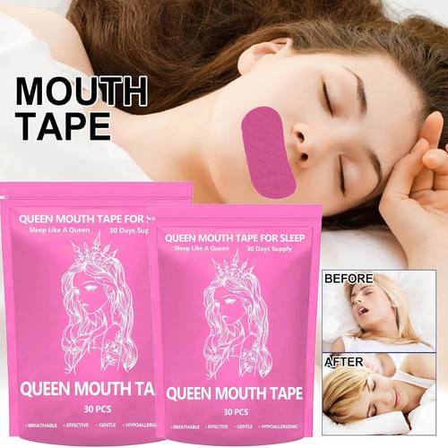 防打鼾胶带贴女QueenMouthTape