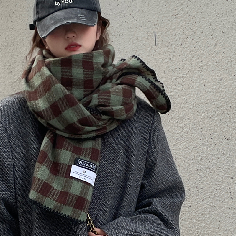 围巾女冬季2025新款百搭高级感