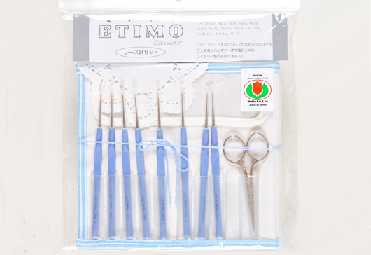 日本广岛薰衣草编织工具蕾丝钩针