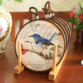 美式 隔热垫锅垫碗垫子餐桌垫杯垫家用耐高温菜垫盘子垫陶瓷防烫垫