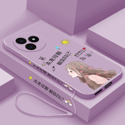 适用红米K80至尊版手机壳新款小米RedmiK80Pro液态硅胶软壳女生K8OPr0冠军版全包防摔潮流时尚保护套未来可期