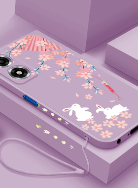 适用oppoa2x手机壳新款a2x简约兔兔保护套OPPOA2x镜头全包防摔opopa可爱女款外壳PJS110液态硅胶男潮创意个性