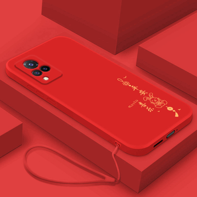 适用vivos9手机壳s9e直边液态s7保护套s7e创意s6平安喜乐s5镜头全包防摔s1新年款软女外壳s1pro磨砂兔年