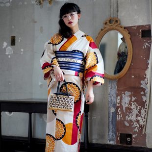 ut高品质全棉和服浴衣 出口日本正统和服浴衣 古典花色