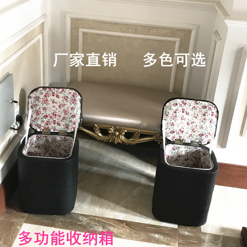 坐箱收纳凳储物箱简约实木沙发