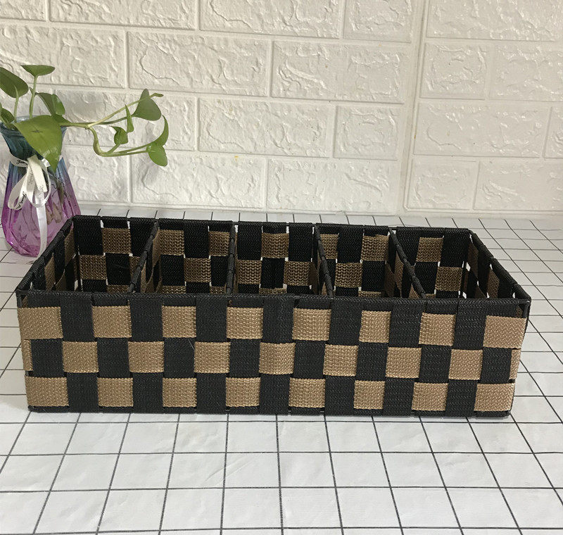 收纳盒储物筐家用整理杂物化妆品遥控器面膜盒桌面编织分隔客厅框,收纳整理,桌面收纳盒,淘宝优惠券,粉丝福利购,淘宝优惠卷