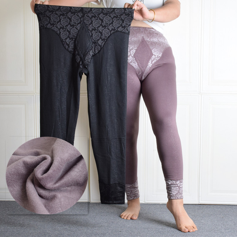 打底裤女加肥加大码200斤胖mm春秋冬季高腰加薄绒美体裤保暖棉裤,女士内衣/男士内衣/家居服,保暖裤,淘宝优惠券,粉丝福利购,淘宝优惠卷
