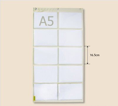 定制10格中号a5字信件亲子卡片袋