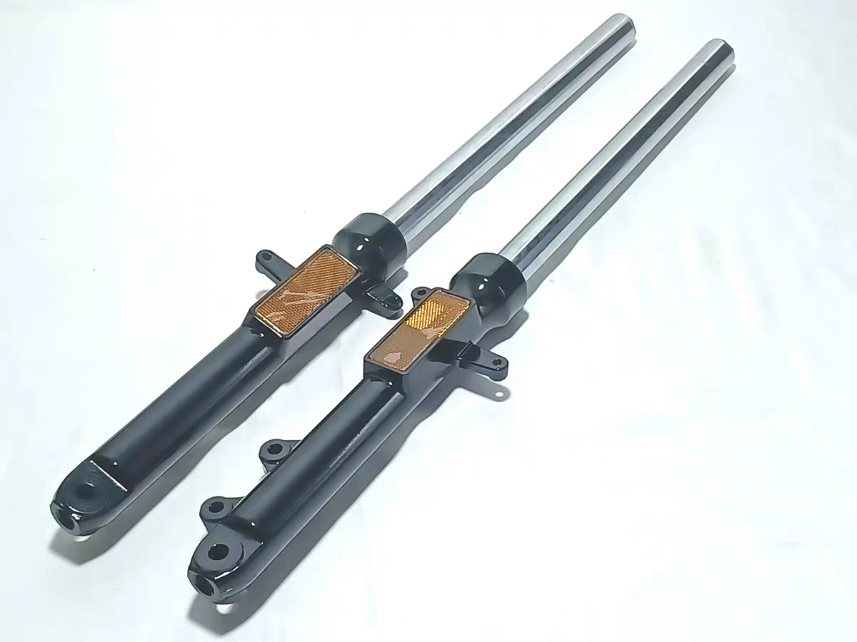 适配豪爵DKS150 HJ150-21摩托车前叉避震碟刹鼓刹前减震器