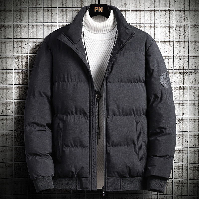 2025冬装棉衣男外套大码青年潮流加厚保暖时尚立领棉服M947-P38图片