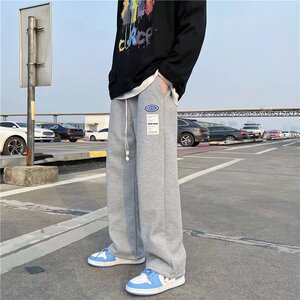 2025秋季新款华夫格裤子潮牌ins束脚运动裤秋冬季卫裤 KZ0755-P35图片