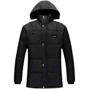 2025冬季外贸走量款中老年棉衣加绒加厚保暖连帽棉服外套MY05-P29图片