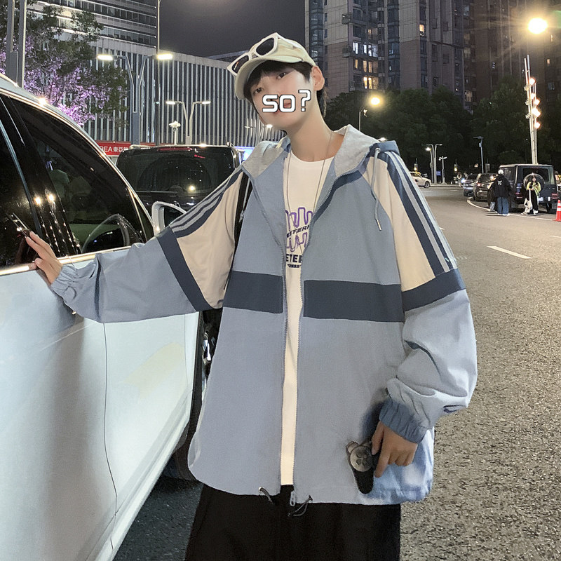 2025春秋季新款男士休闲外套韩版潮流男生棒球服工装夹克X91-P55,男装夹克,星座1703A-1
