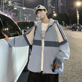 2025春秋季新款男士休闲外套韩版潮流男生棒球服工装夹克X91-P55，男装夹克，星座1703A-1