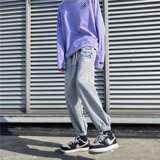 2025春秋季华夫格宽松百搭束脚运动裤港风ins潮牌休闲裤DX29-P30，女装休闲裤，星座1703A-1