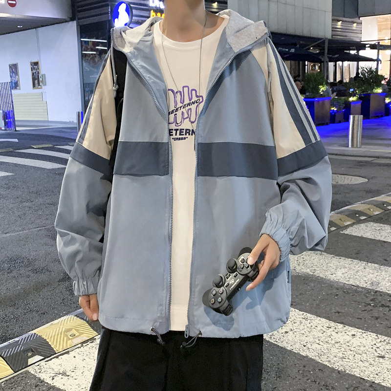 2025春秋季新款男士休闲外套韩版潮流男生棒球服工装夹克X91-P55,男装夹克,星座1703A-1