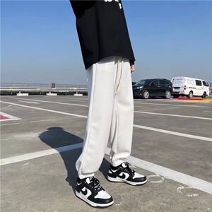 2025春秋季华夫格宽松百搭束脚运动裤港风ins潮牌休闲裤DX29-P30图片