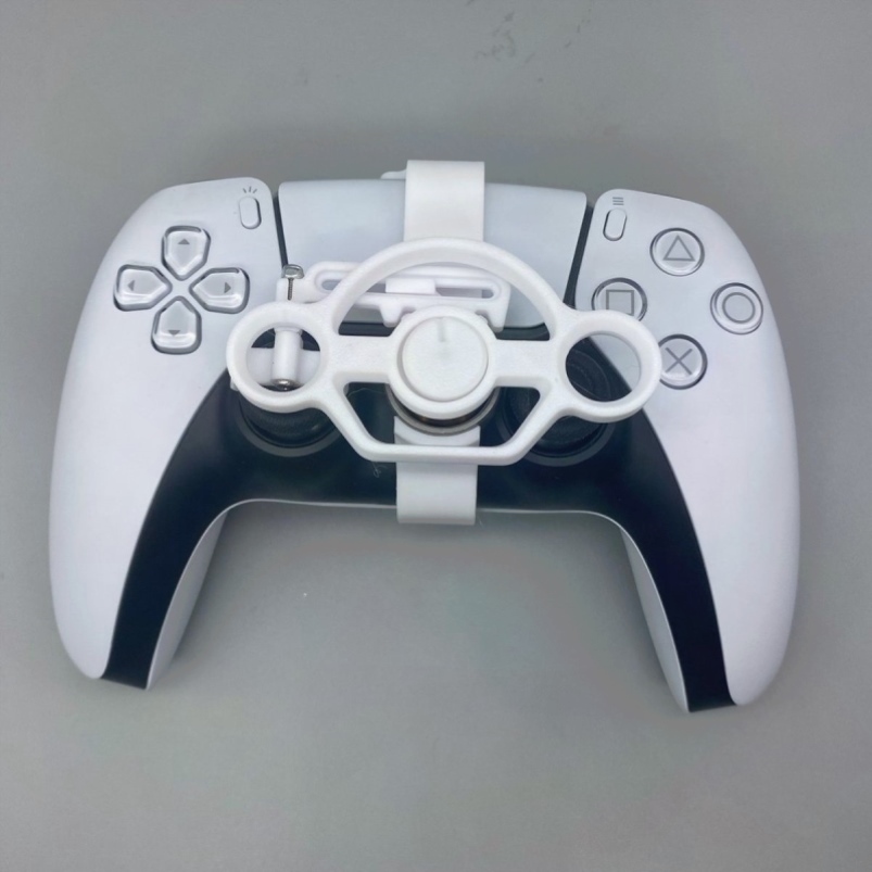 PS5手柄摇杆迷你方向盘全套玩gt赛车方向盘ps5手柄通用图片