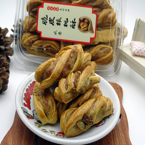 纯手工脆皮核桃酥潮汕特产脆咸香美食老式糕点休闲零食点心下午茶