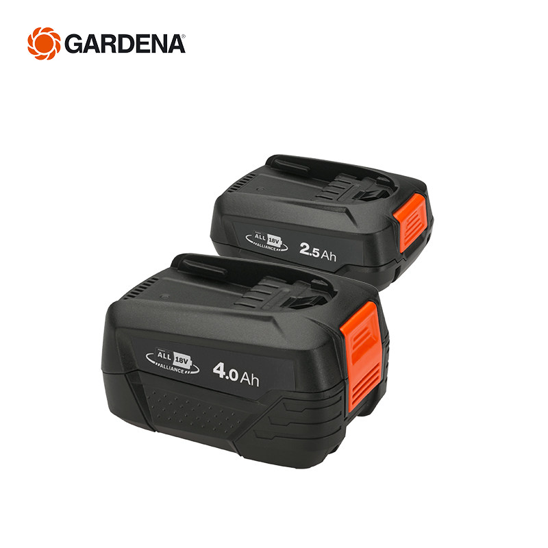 德国进口嘉丁拿GARDENA锂电池18V通用2.5A4A工具配件家用清洁便携