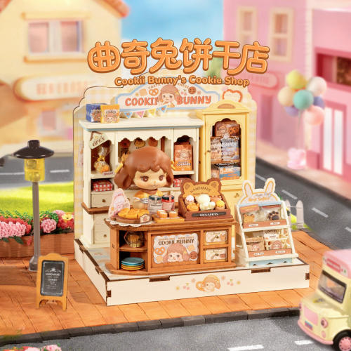 rolife若来diy小屋曲奇兔饼干店
