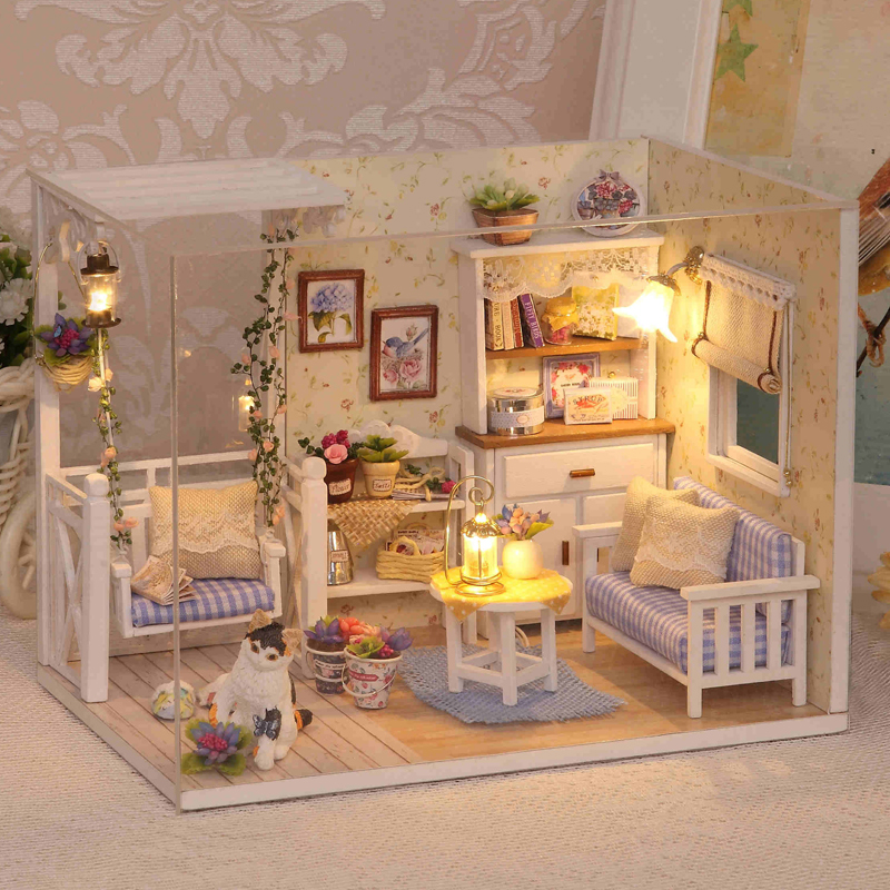 diy3d立体拼图女孩玩具10岁