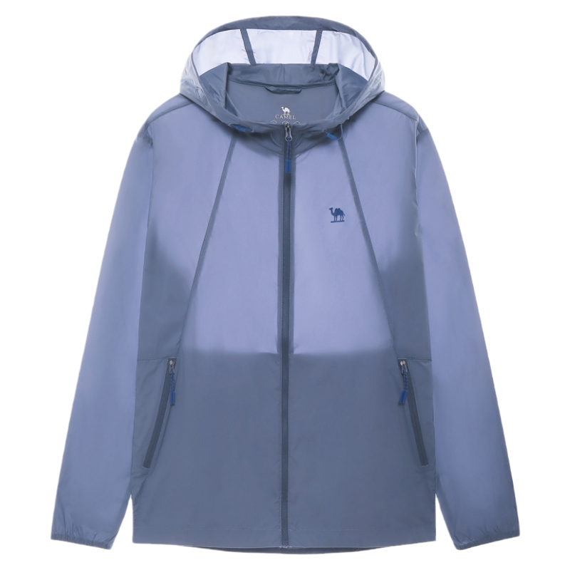 骆驼防晒衣春夏新款男外套轻薄连帽遮阳透气皮肤风衣防晒服女